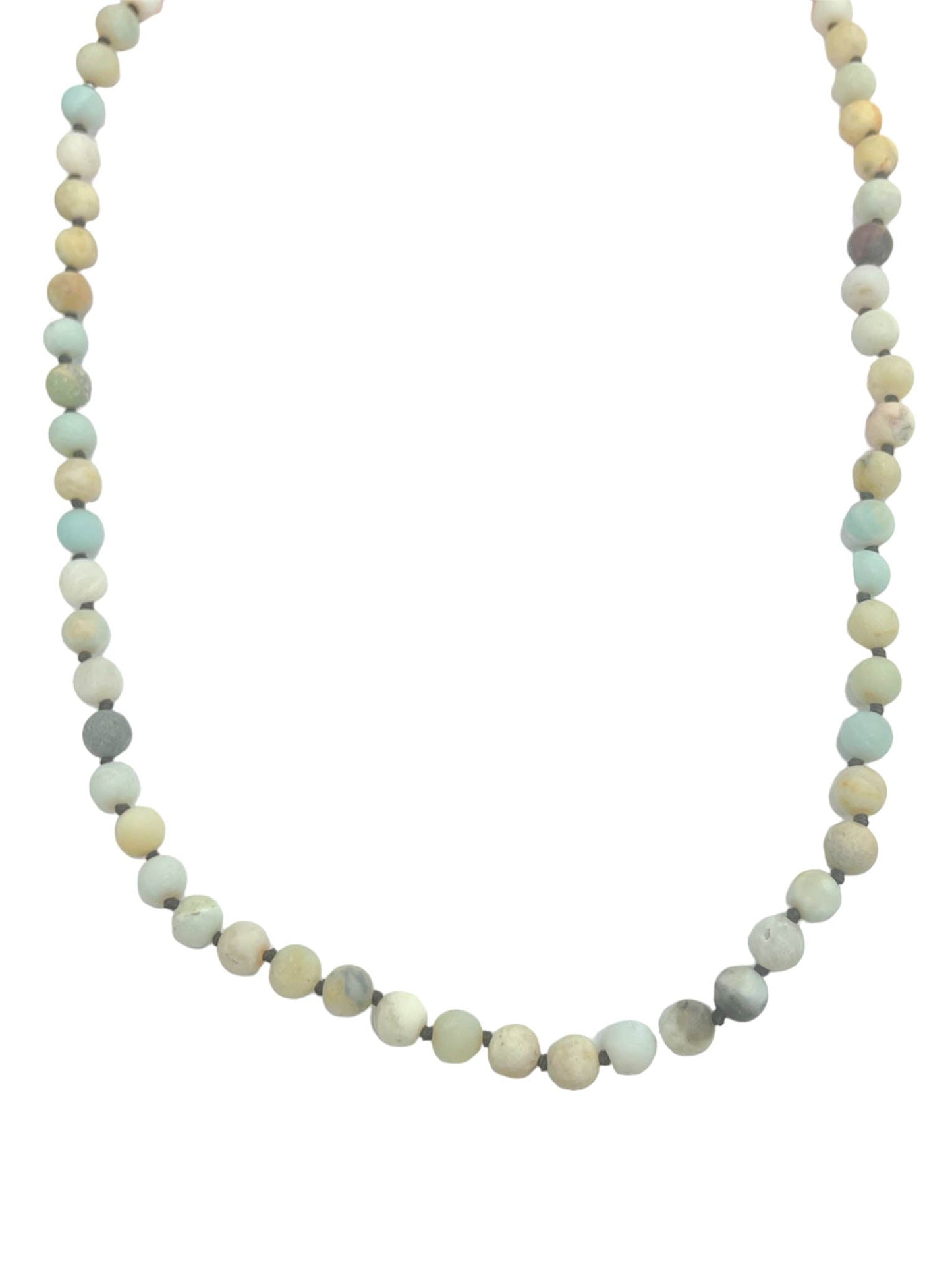 Natural Stone Bead Necklace