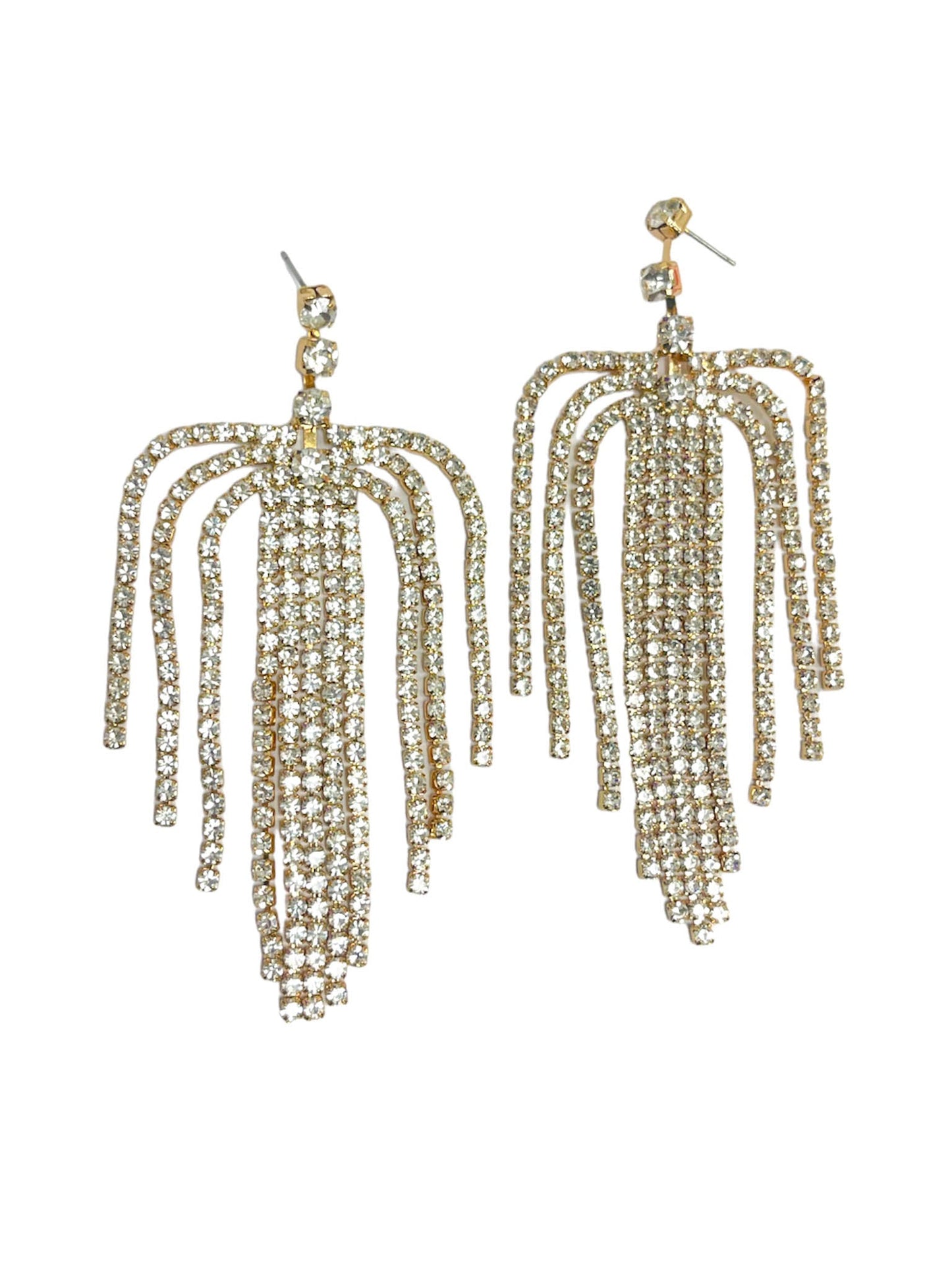 Dangle Rhinestone Earrings