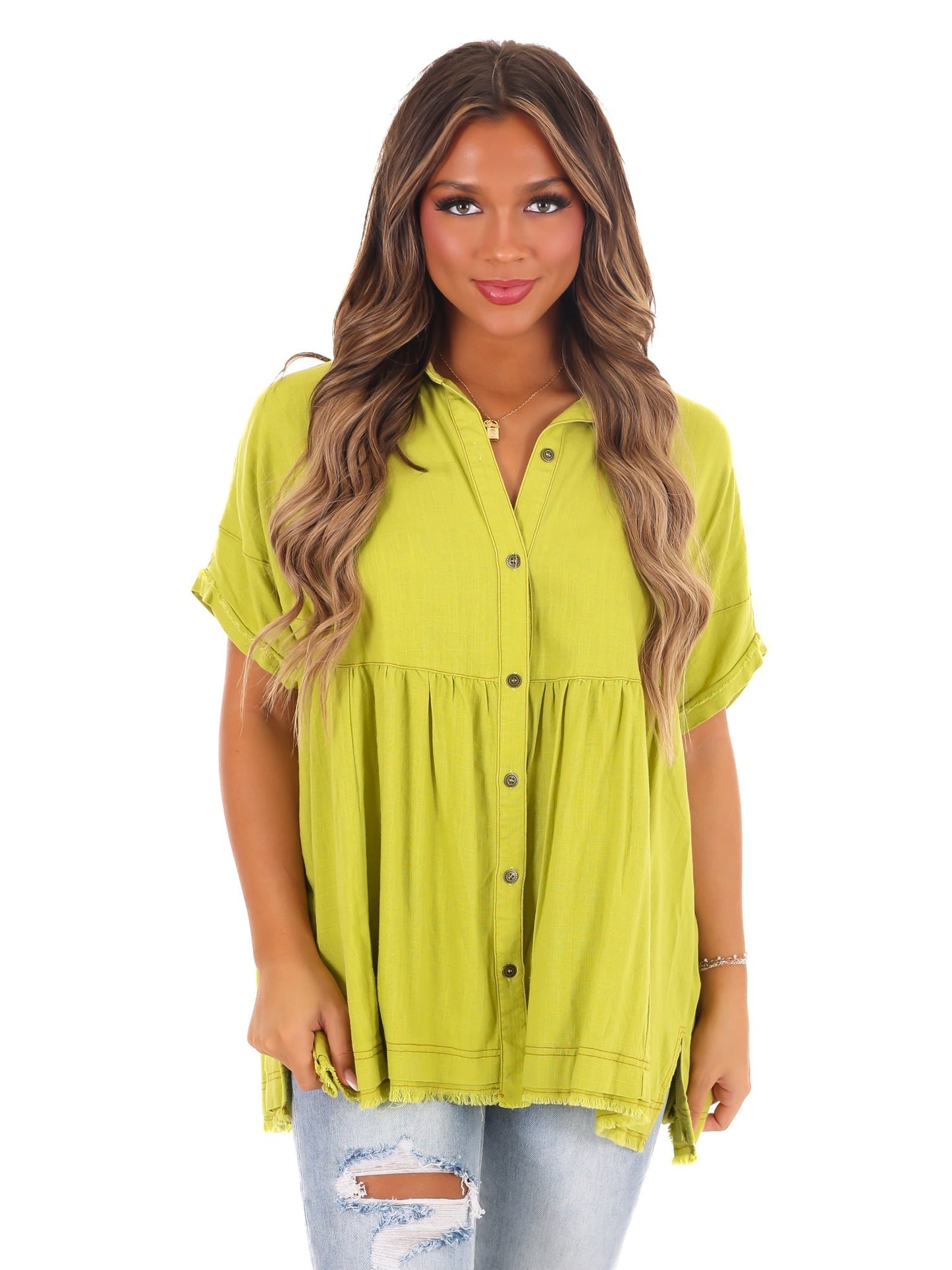 Pure Love Linen Top