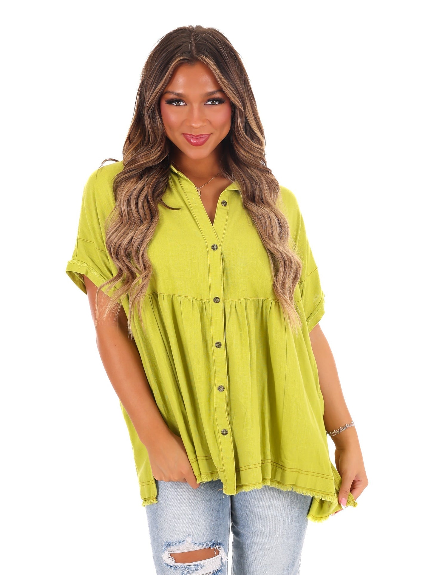 Pure Love Linen Top