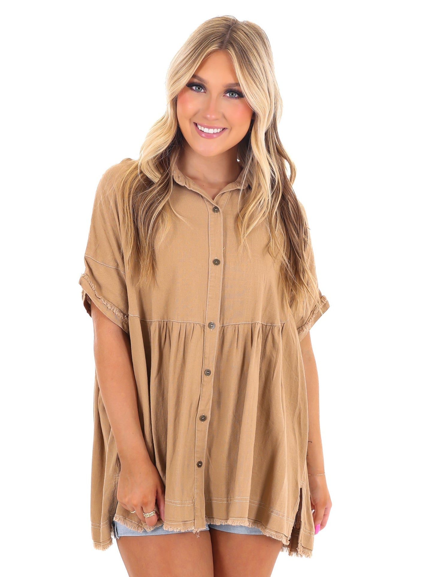 Pure Love Linen Top