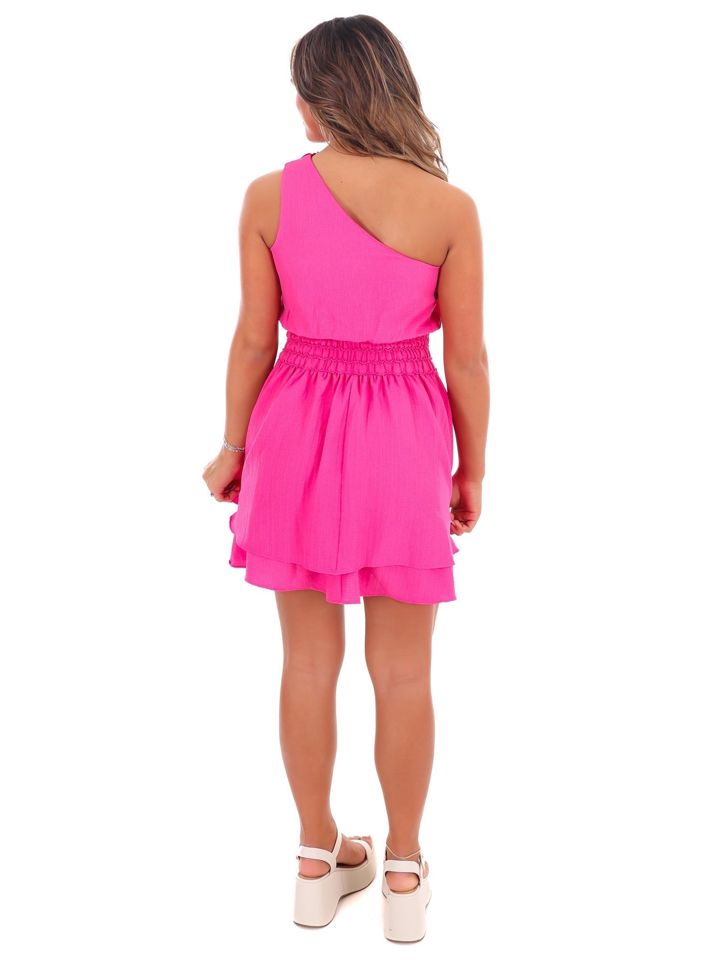 Still Believe One Shoulder Dress