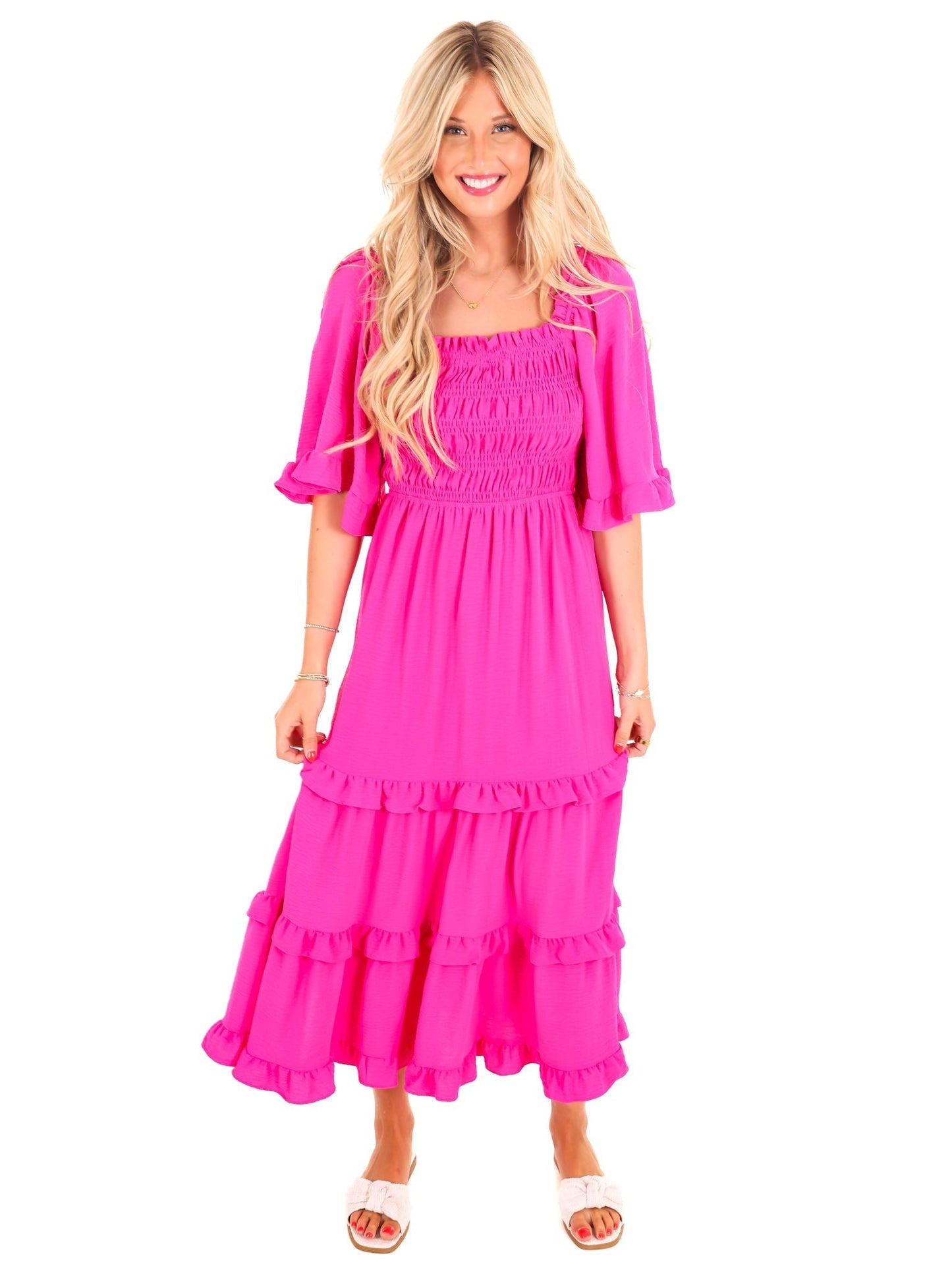 Coming Home Midi Dress