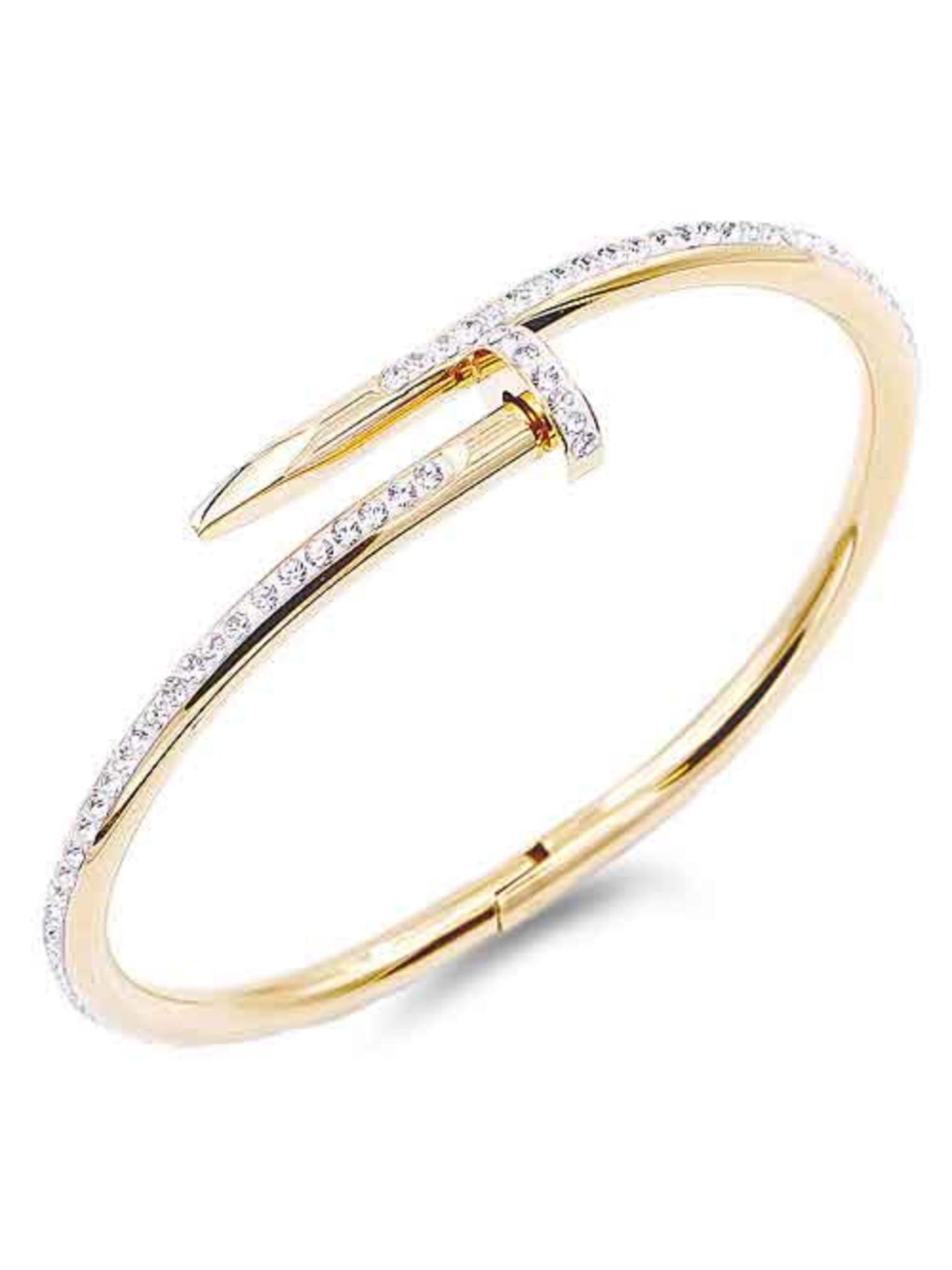 Stainless Steel Nail Bracelet