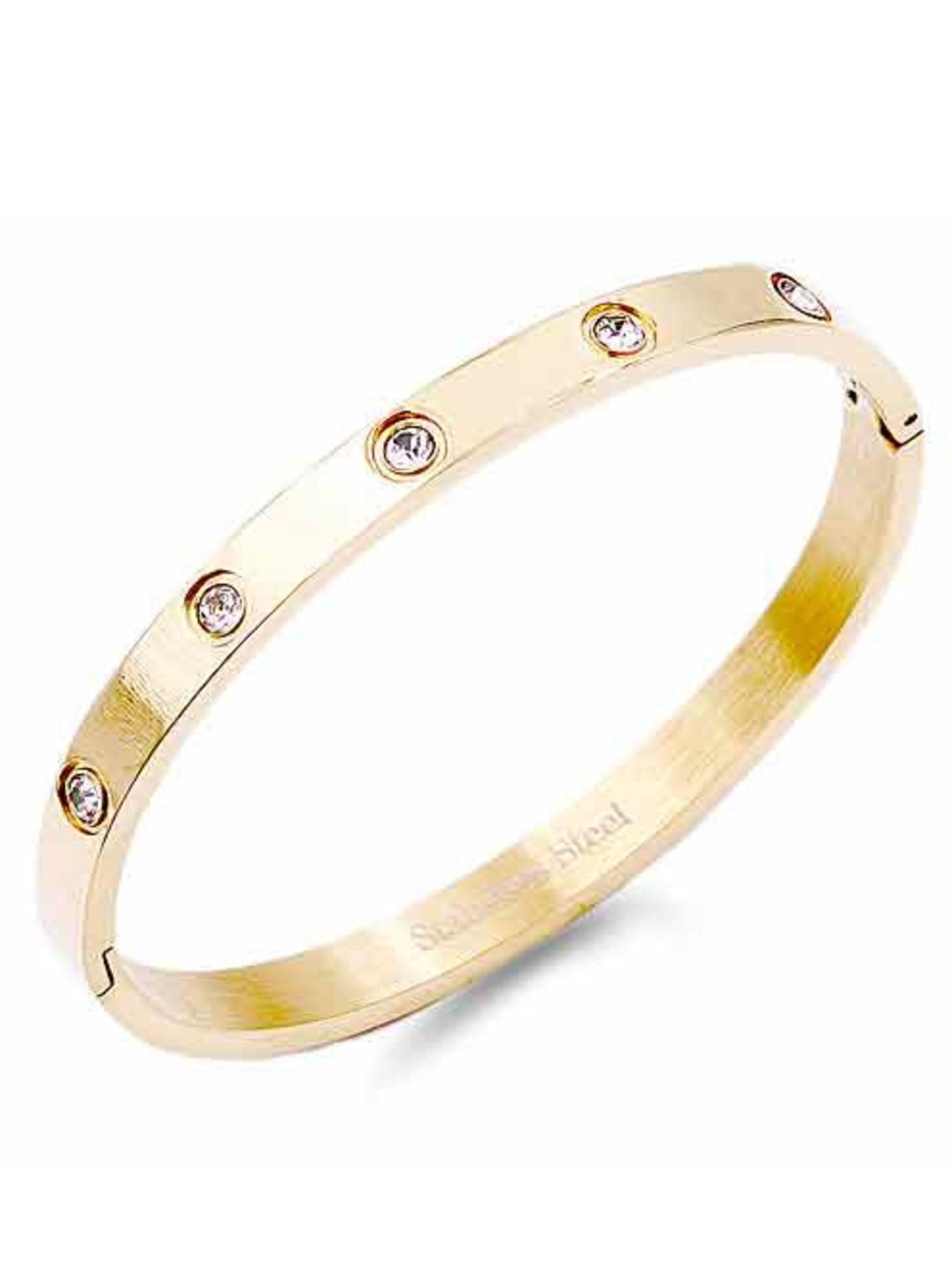 Stainless Steel Bangle Bracelet
