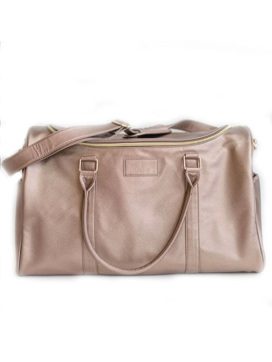 Hollis Metallic Mocha Weekender