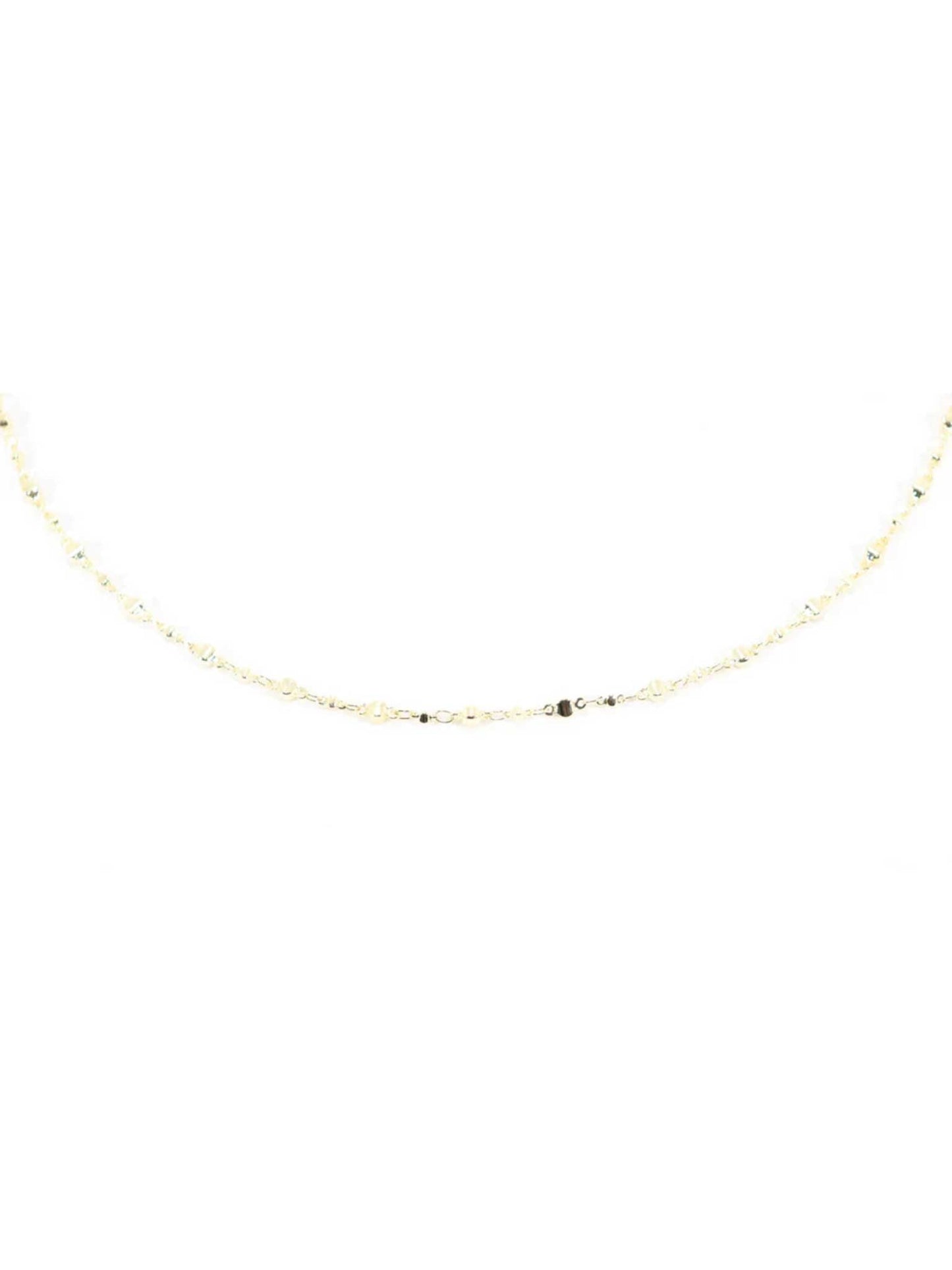 Ballin' Chain Beaded Necklace