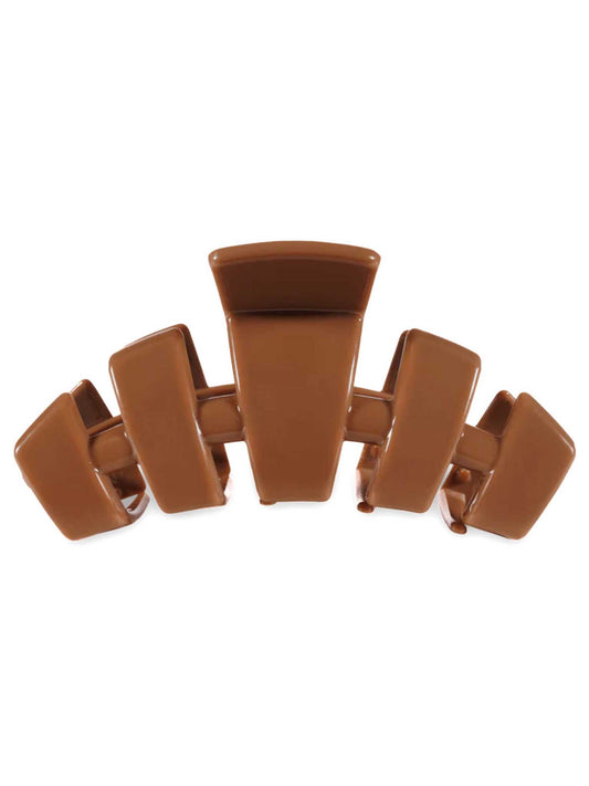 Teleties Classic Caramel Large Hair Clip