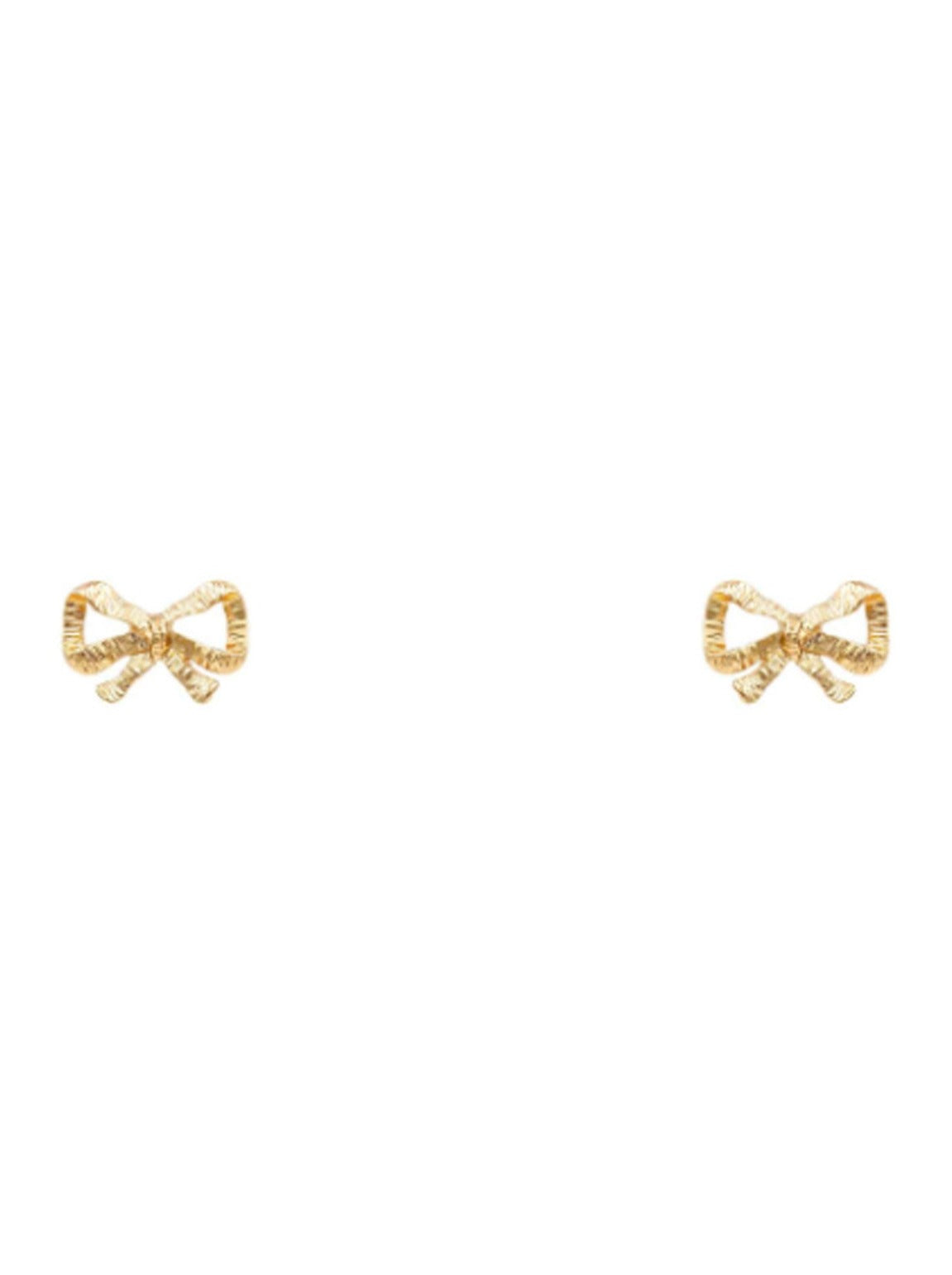 Textured Ribbon Stud