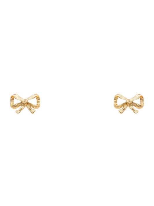 Textured Ribbon Stud