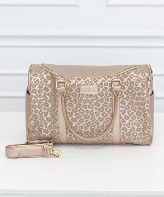 Hollis Leopard Weekender
