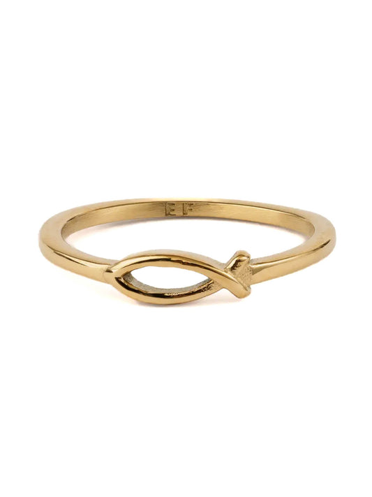 Jesus Fish Ring
