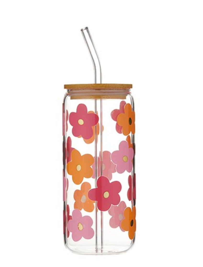 Multi Flowers Cold Brew Tumbler