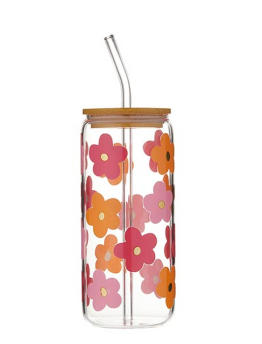 Multi Flowers Cold Brew Tumbler