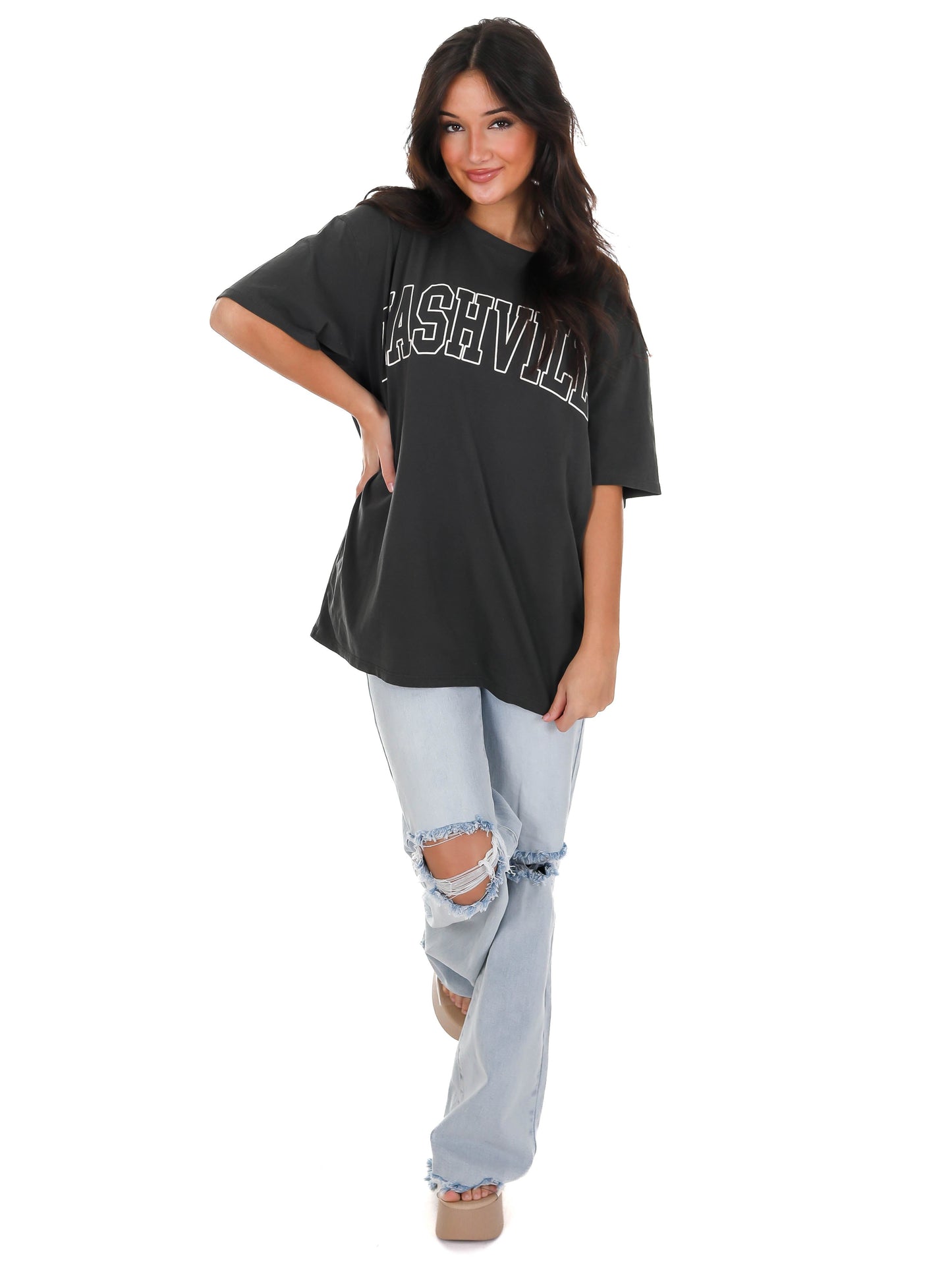 Nashville Block Graphic Tee