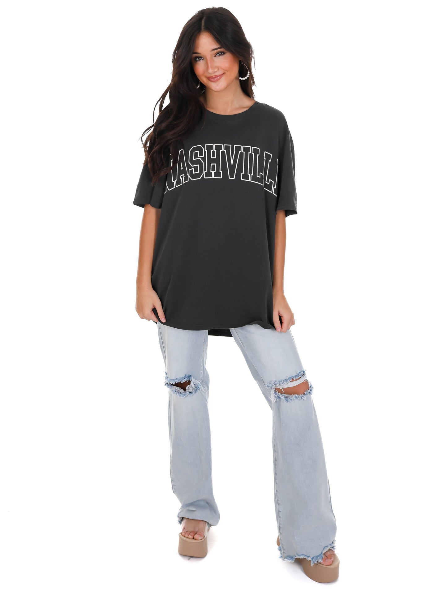 Nashville Block Graphic Tee