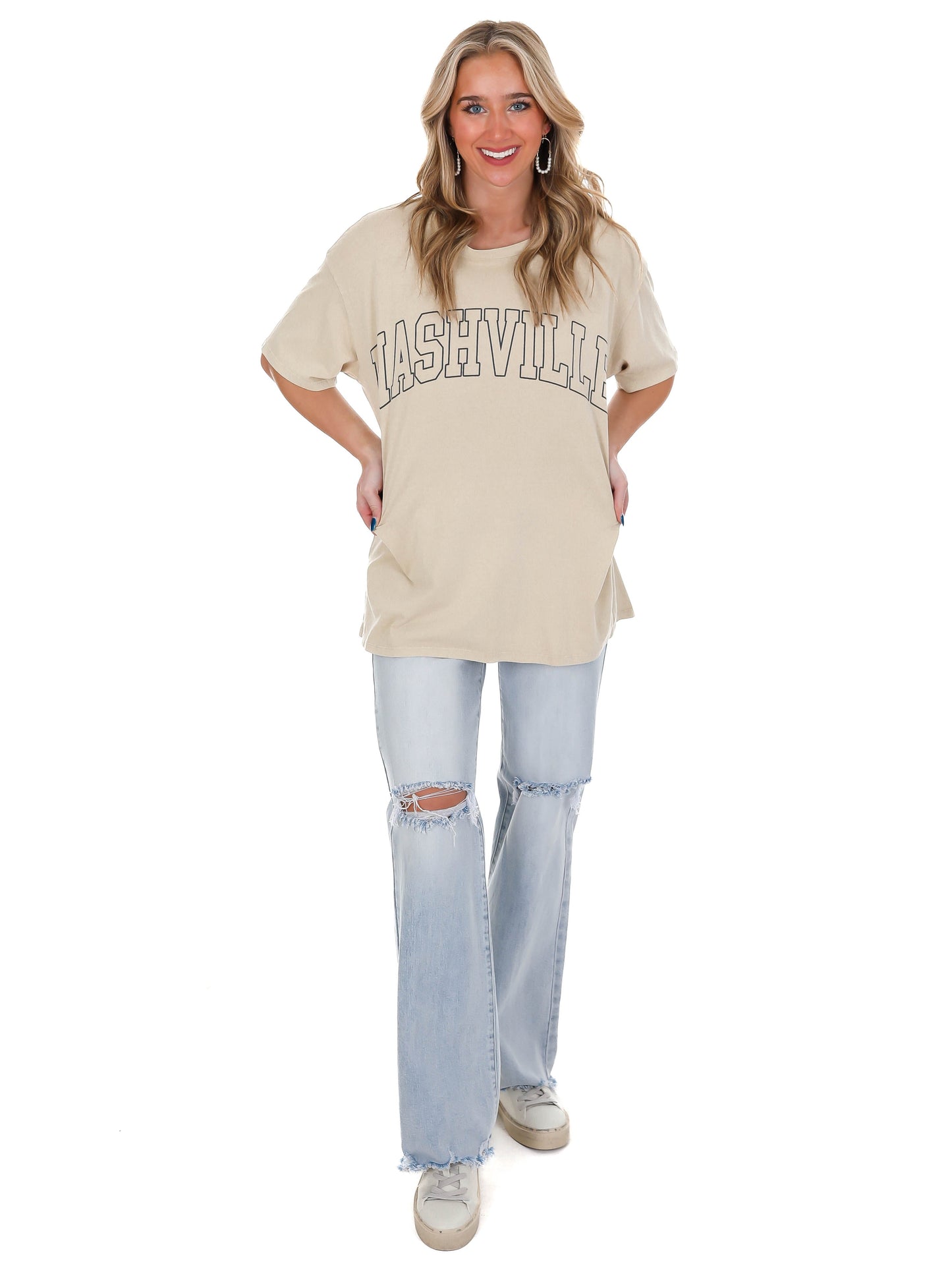 Nashville Block Graphic Tee