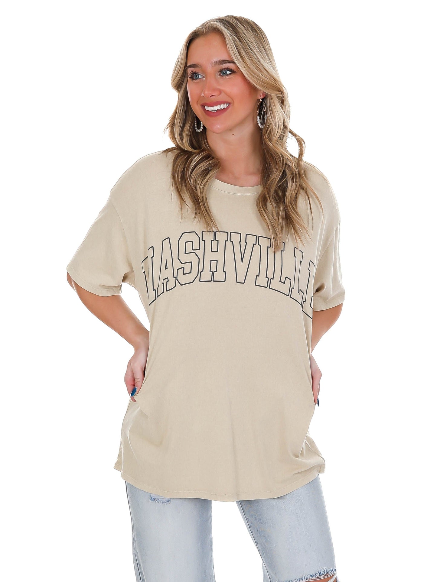 Nashville Block Graphic Tee