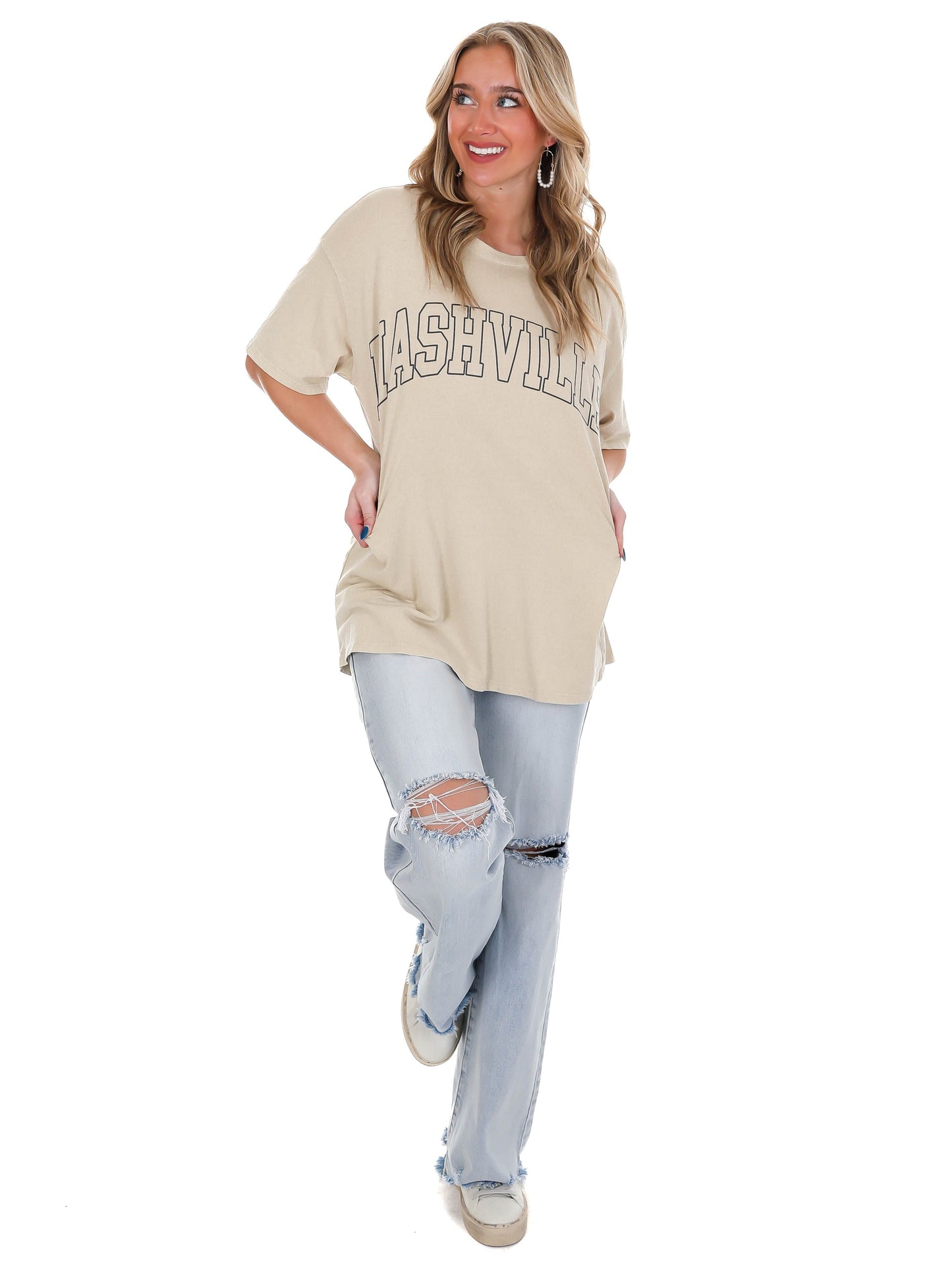 Nashville Block Graphic Tee