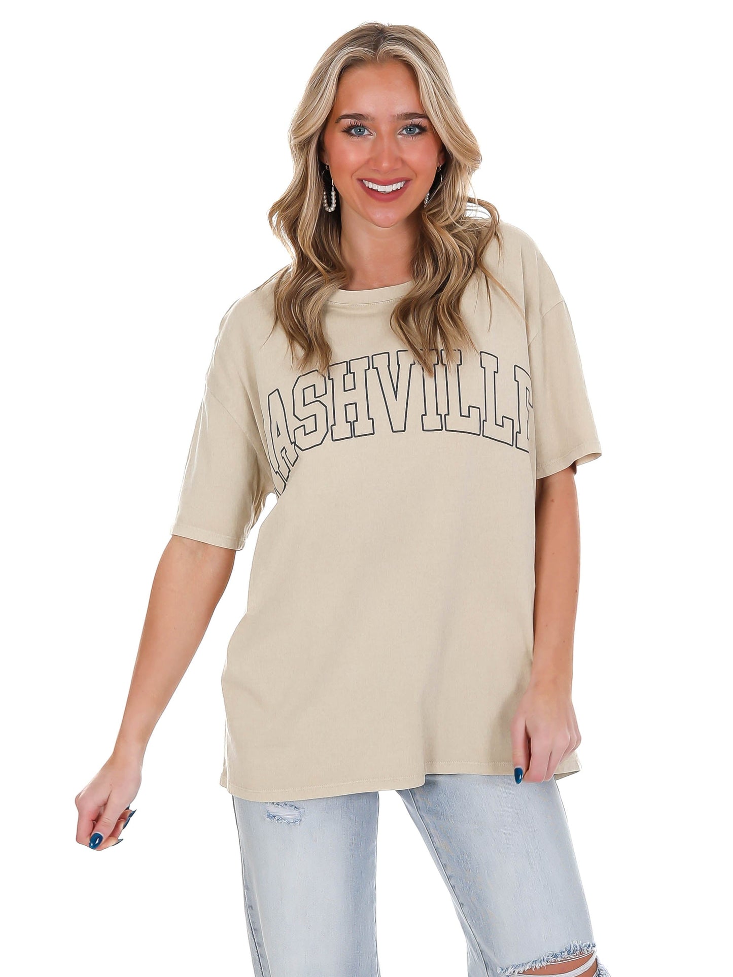 Nashville Block Graphic Tee