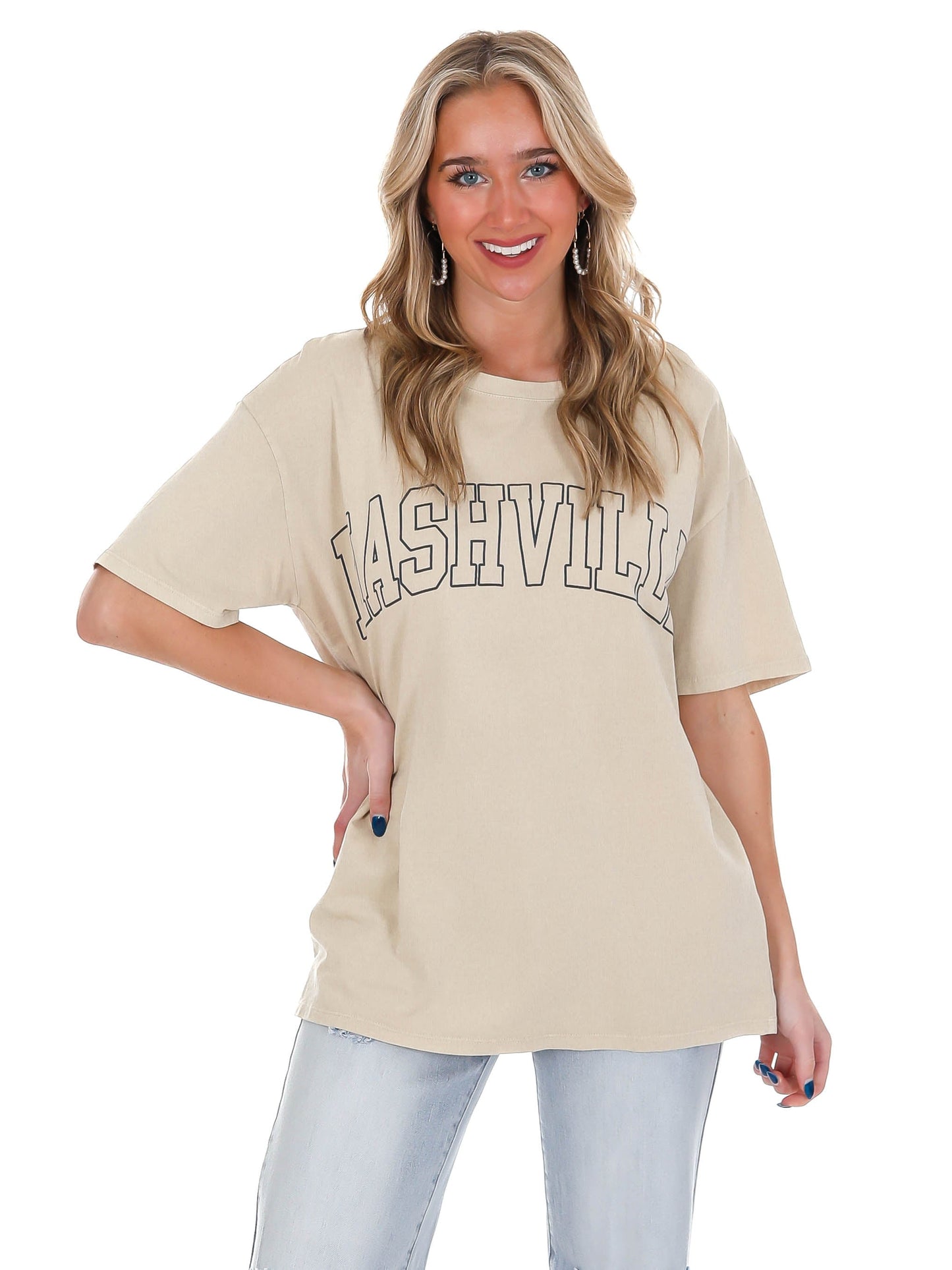 Nashville Block Graphic Tee