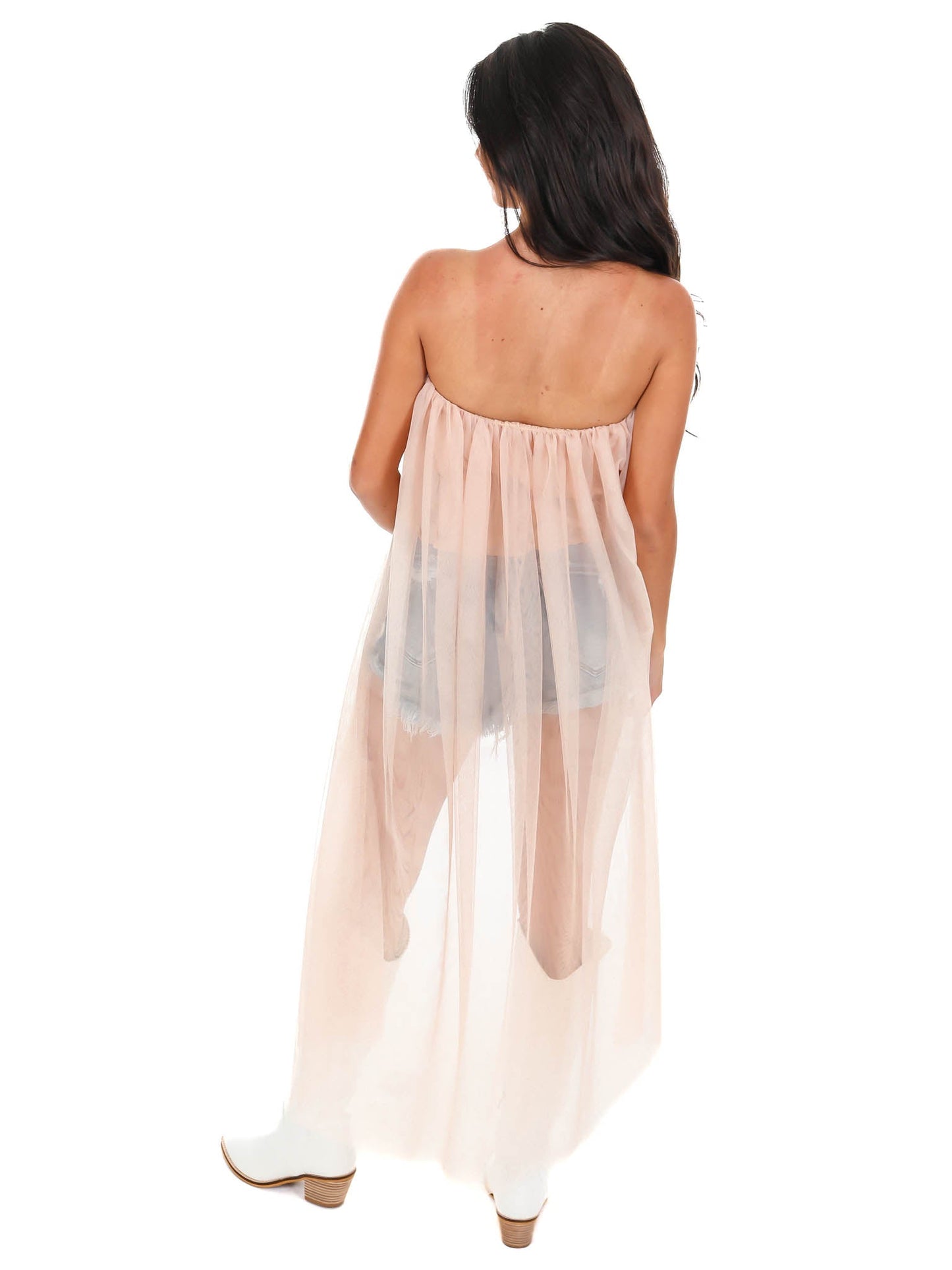 Vision in Tulle Top