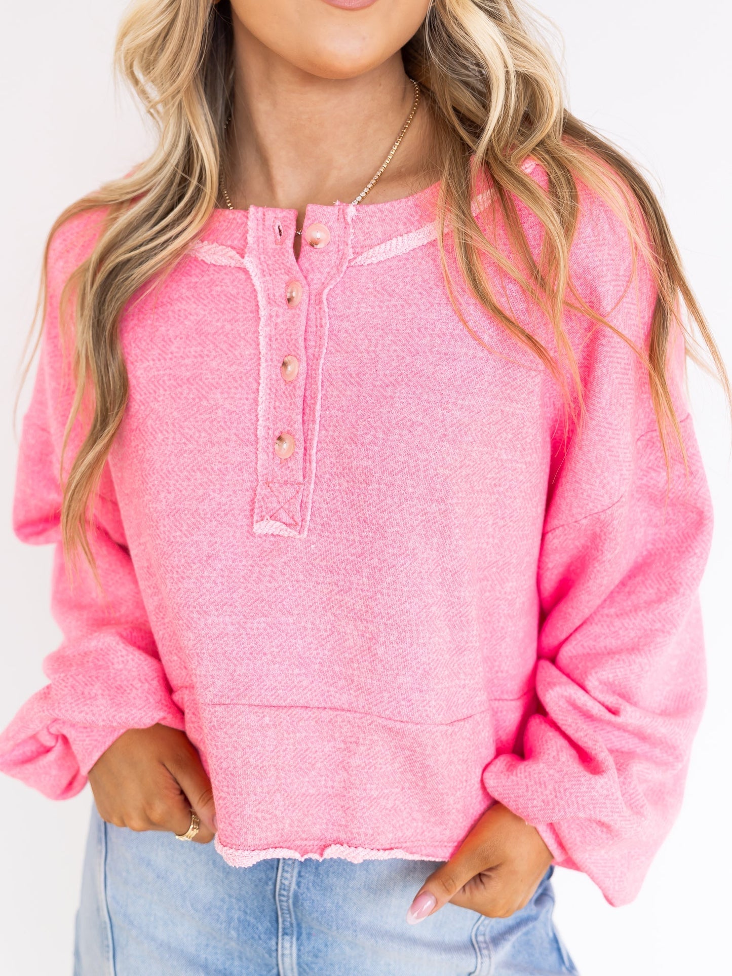 Speechless Cropped Pullover