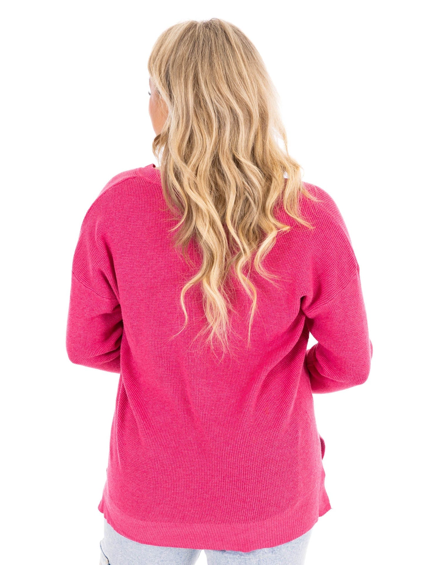In My Dreams Waffle Knit Top