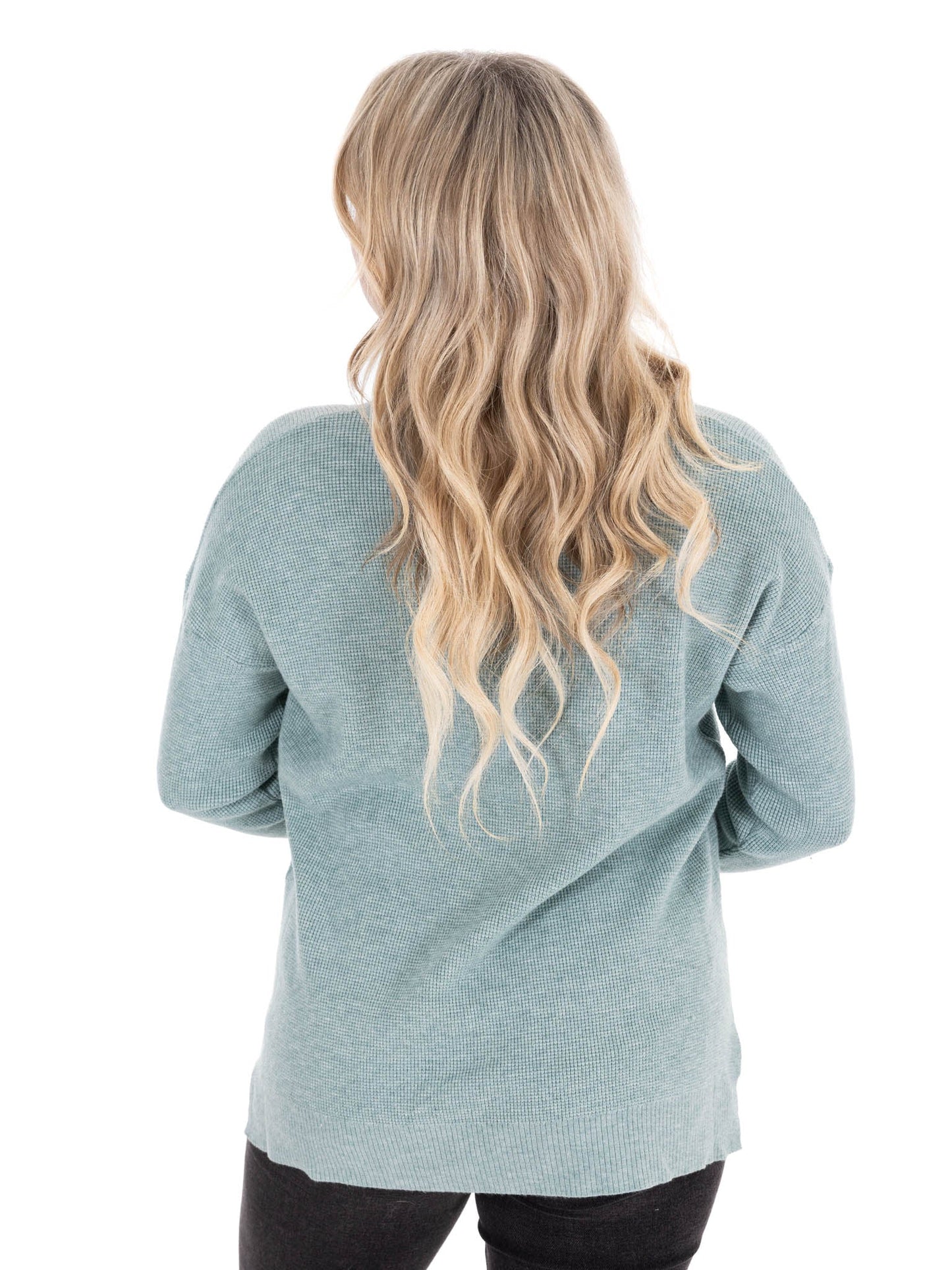 In My Dreams Waffle Knit Top