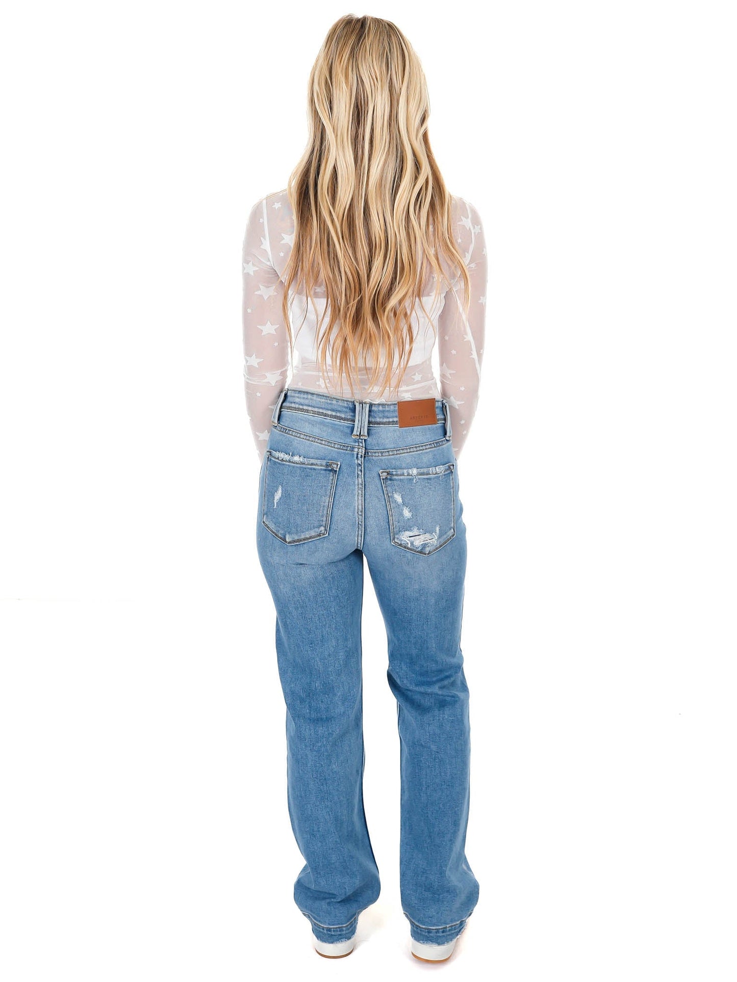 Star Player Mesh Crop Top