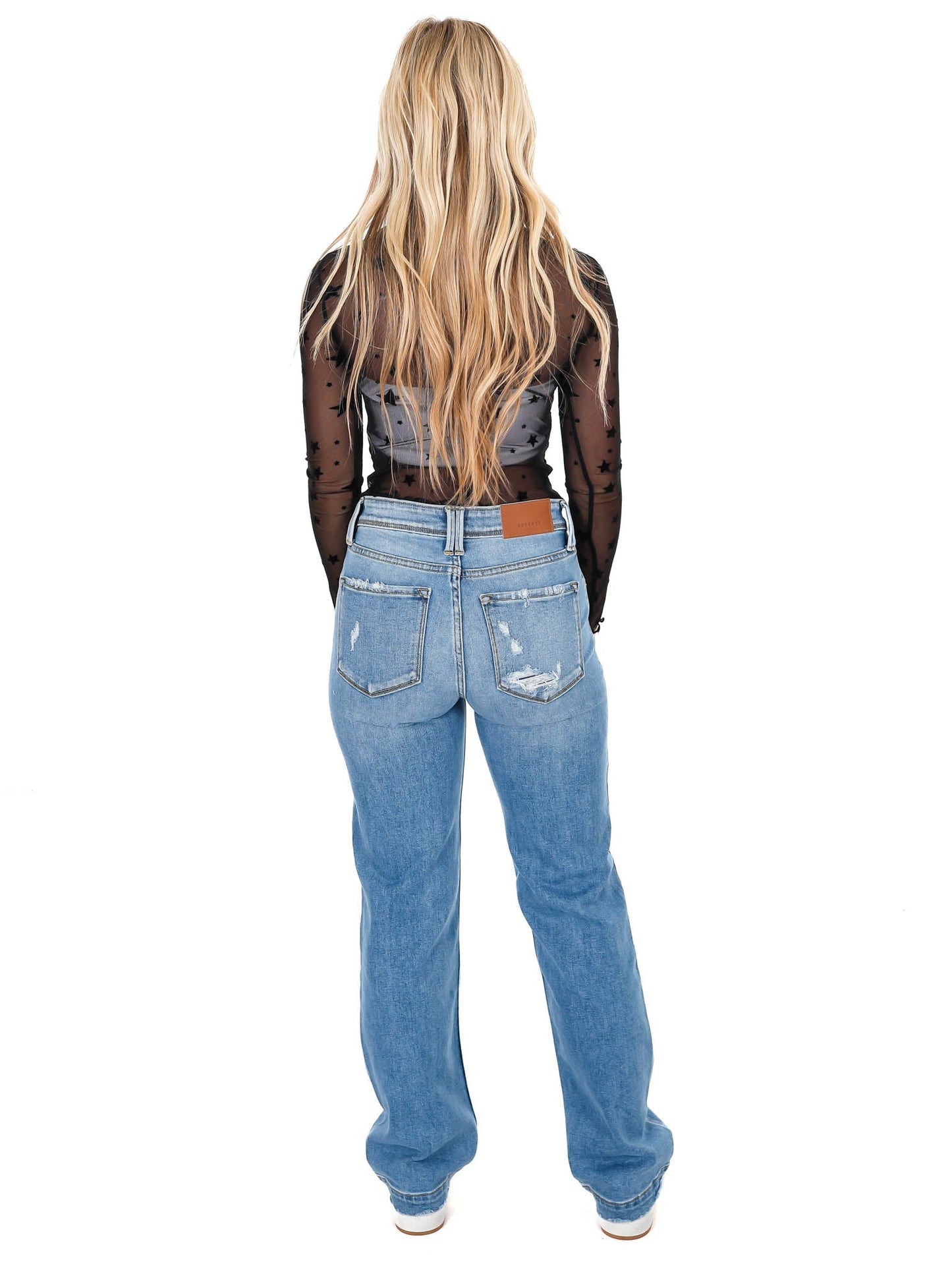 Star Player Mesh Crop Top
