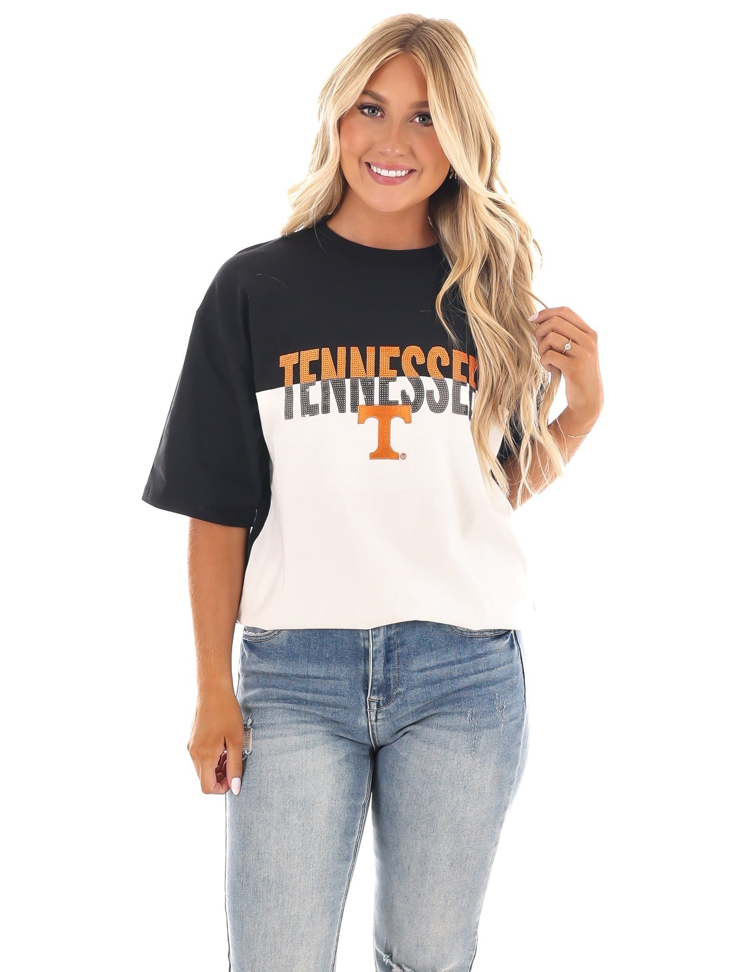 Tennessee Volunteers Colorblock Oversized Tee