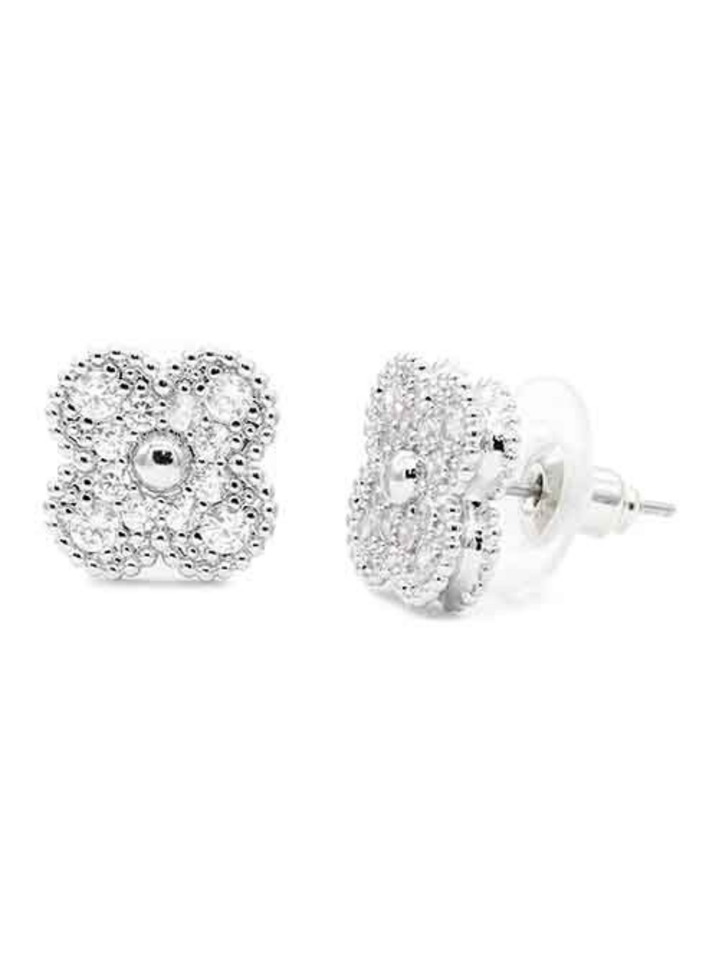 Crystal Flower Earrings