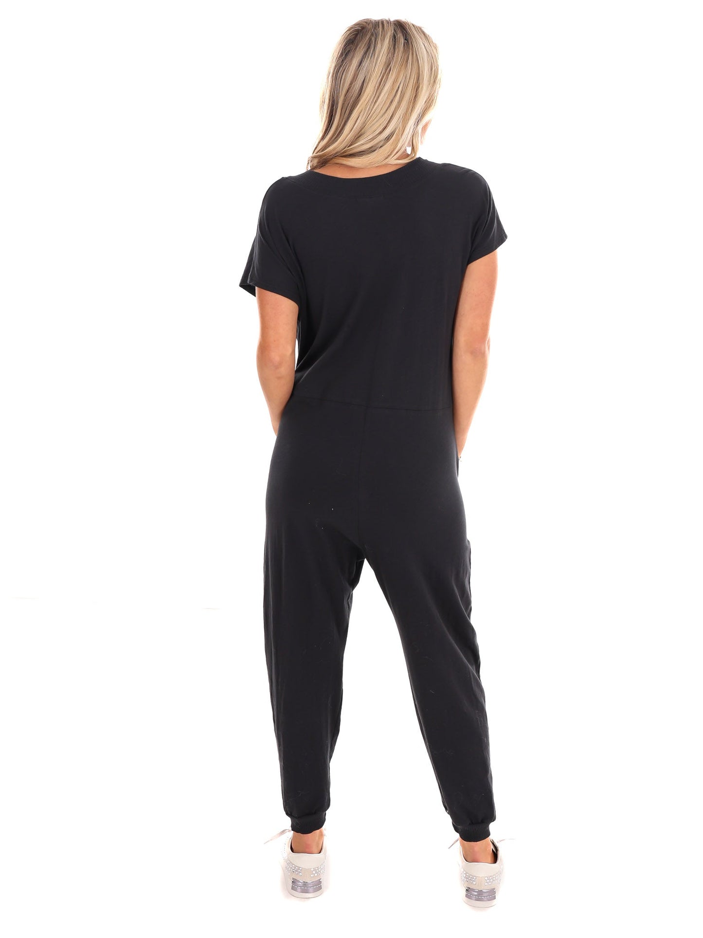 First Things First V-Neck Jumpsuit