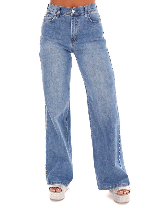 Practice Makes Perfect Pearl High Rise Jeans