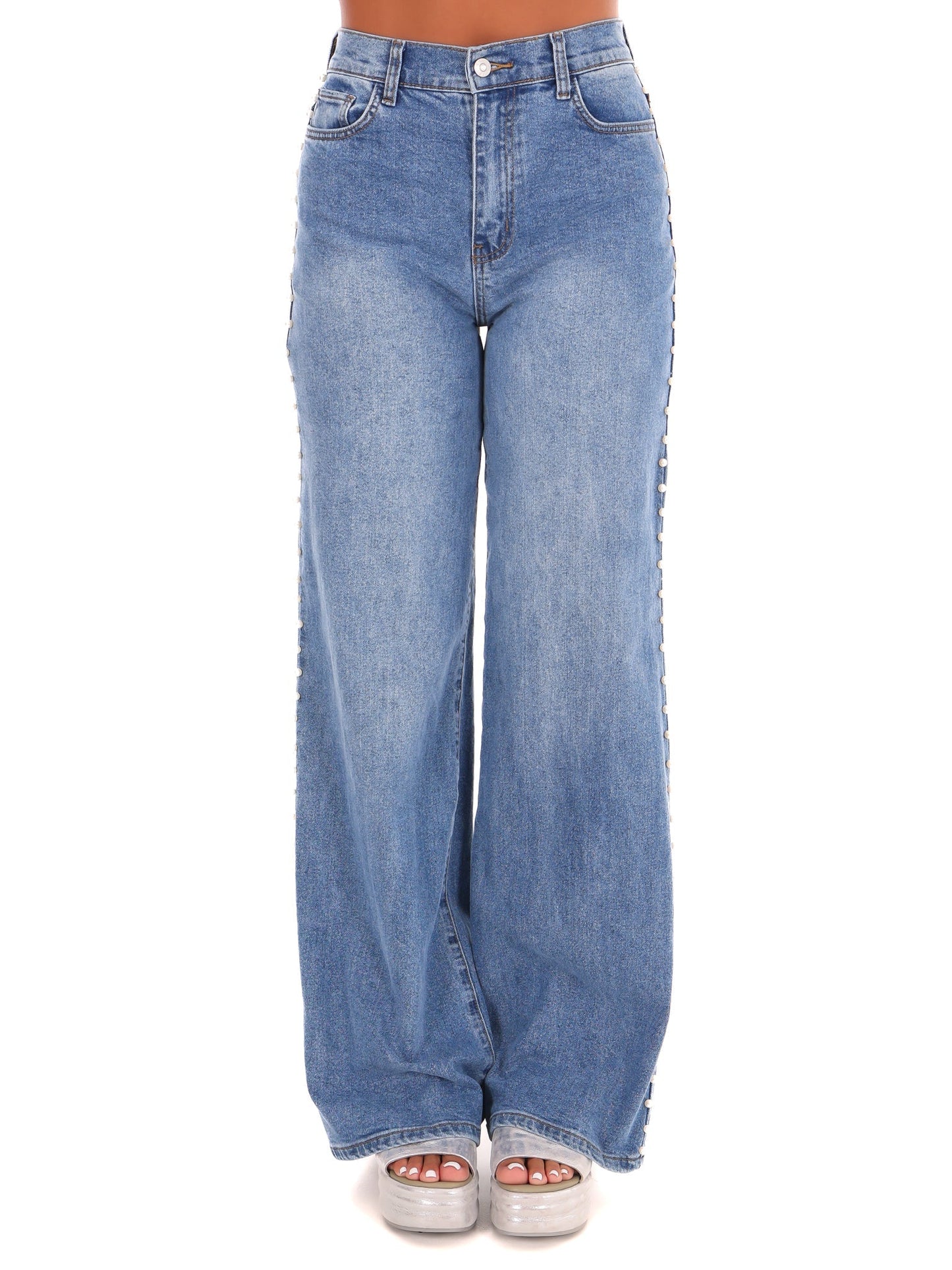 Practice Makes Perfect Pearl High Rise Jeans