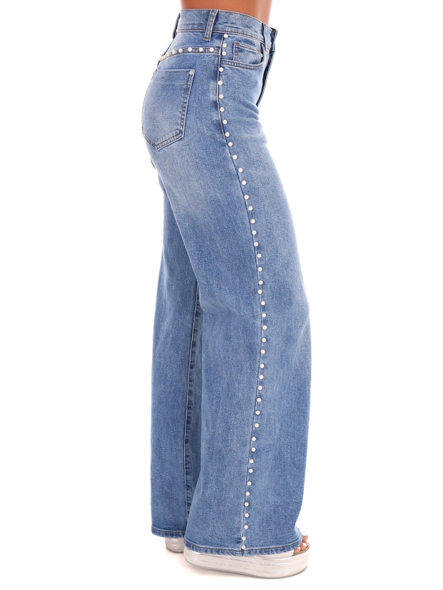 Practice Makes Perfect Pearl High Rise Jeans