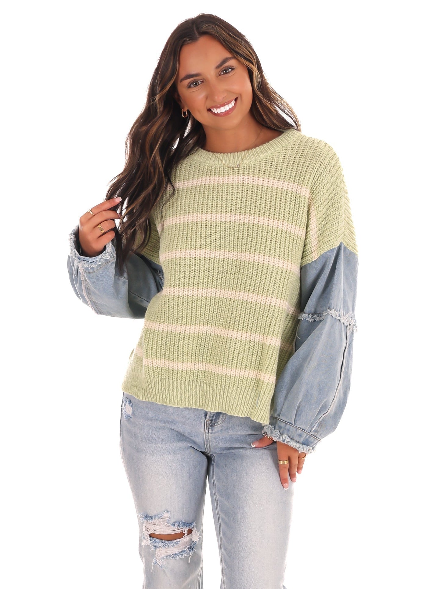 Chill Chaser Stripe Sweater
