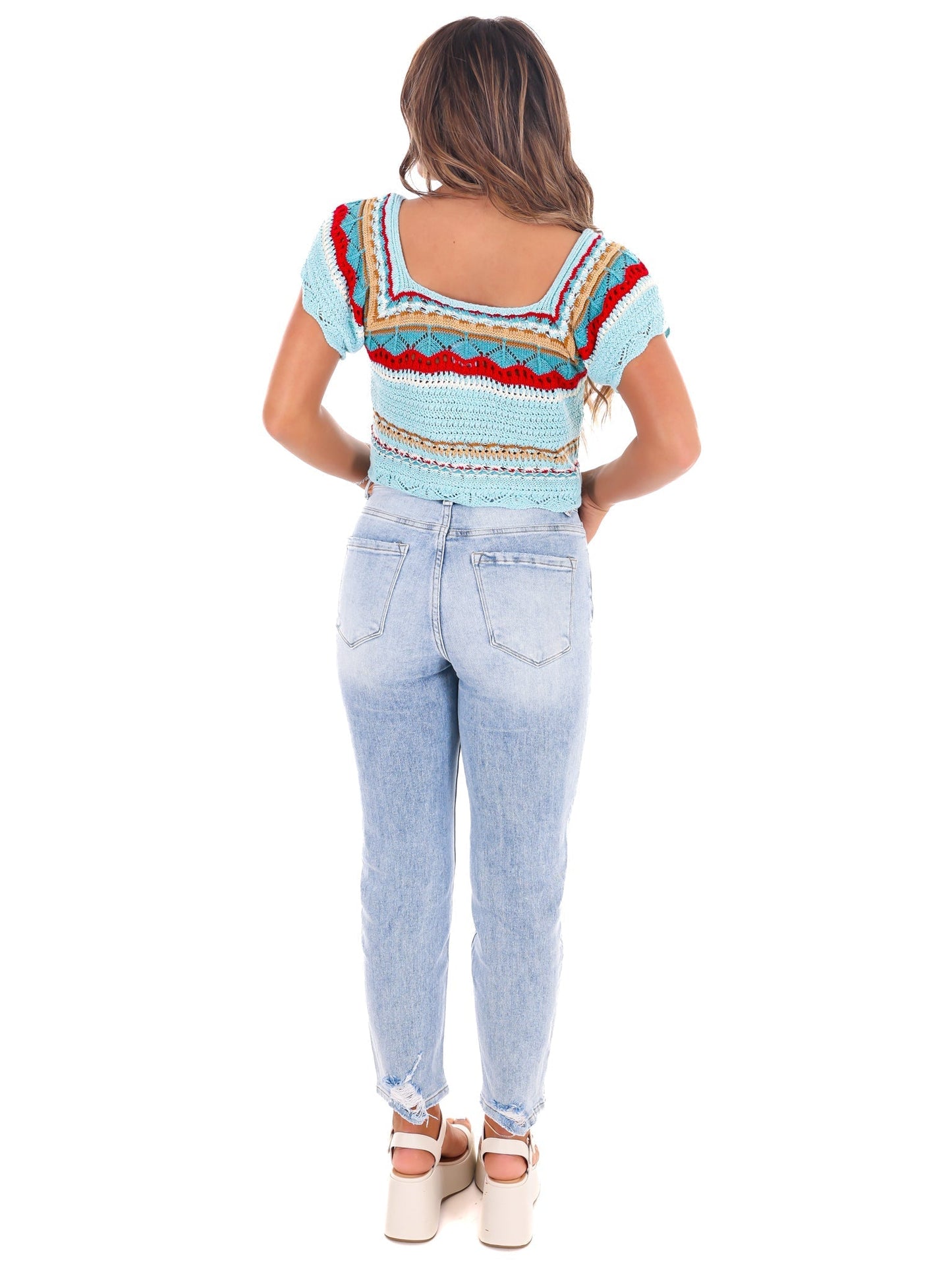 Made You Look Crop Top